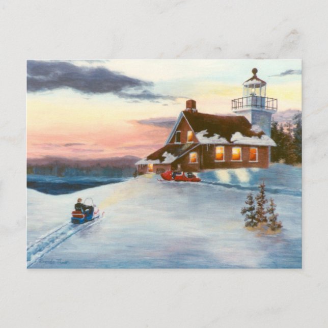 Polaris Sunset-vykort Vykort (Framsida)