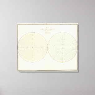 Polarizationatmosfär Canvastryck