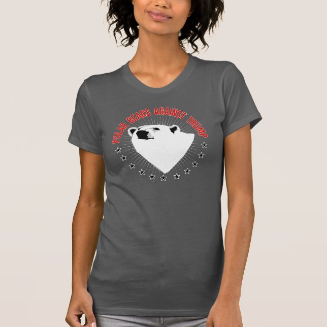 Polarna är emot trumpeter t shirt (Framsida)