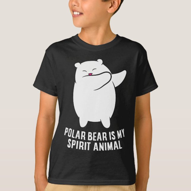 Polarna Bear Cute Polar Bear Älskare T Shirt (Framsida)
