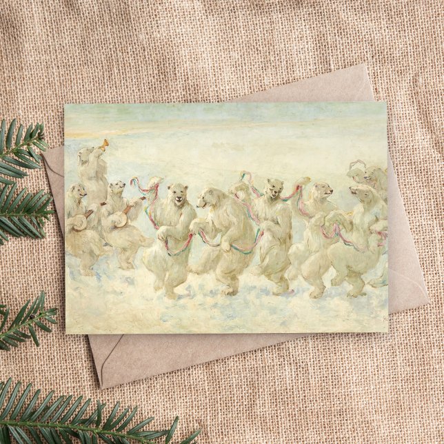 Polarna Bear Dance | Frederick Stuart Church (Skapare uppladdad)