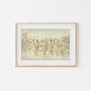 Polarna Bear Dance Frederick Stuart Church Poster