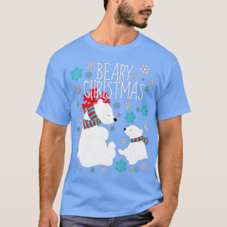 Polarna Bears Funny Julafton Gift T Shirt