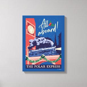 Polarna Express - allt ombord! Canvastryck