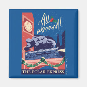 Polarna Express - allt ombord! Magnet