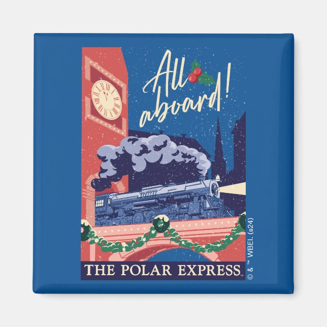 Polarna Express - allt ombord! Magnet (Framsidan)