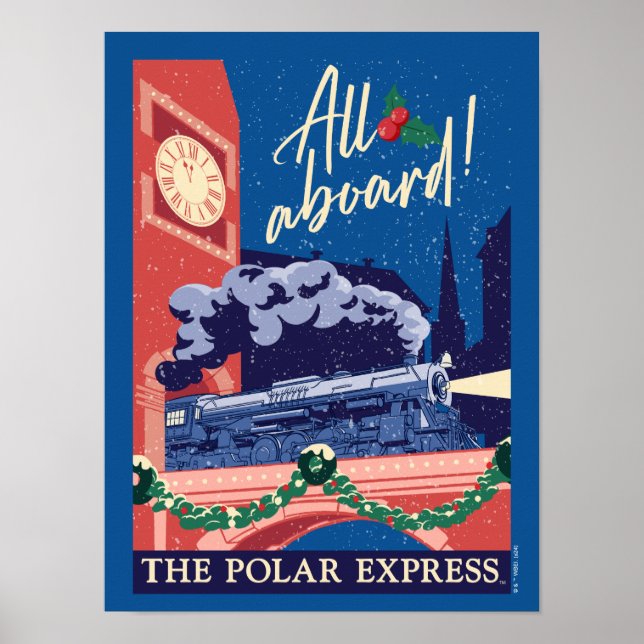 Polarna Express - allt ombord! Poster (Framsidan)