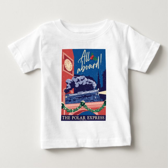 Polarna Express - allt ombord! T Shirt (Framsida)