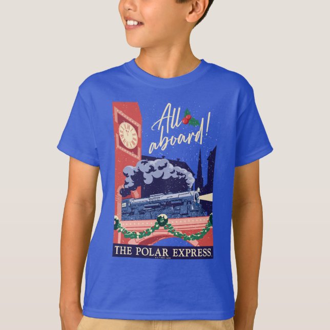 Polarna Express - allt ombord! T Shirt (Framsida)