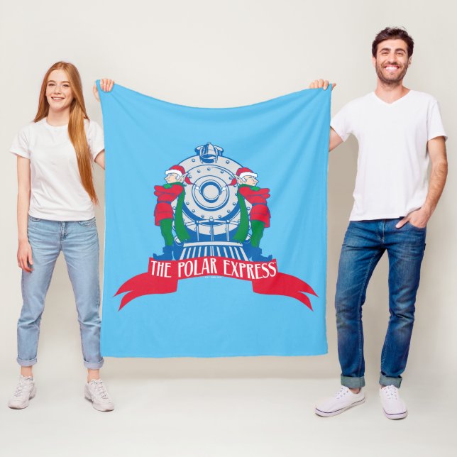 Polarna Express | Elves Permanent by Tåg Fleecefilt (På plats)