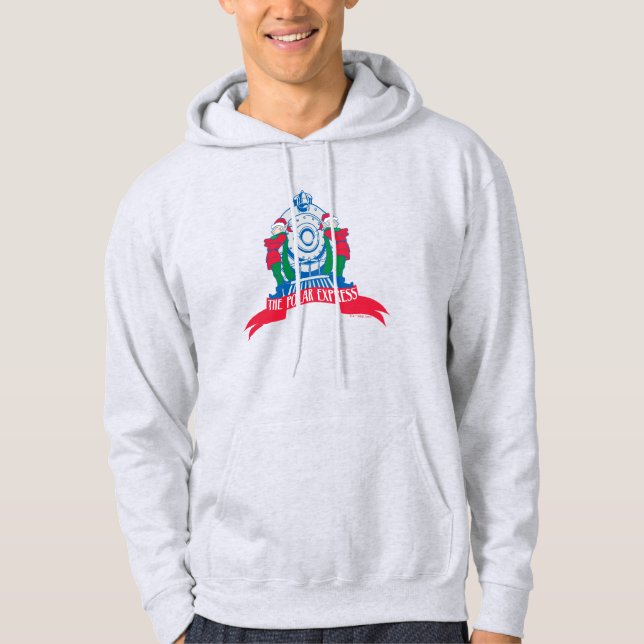 Polarna Express | Elves Permanent by Tåg Hoodie (Framsida)