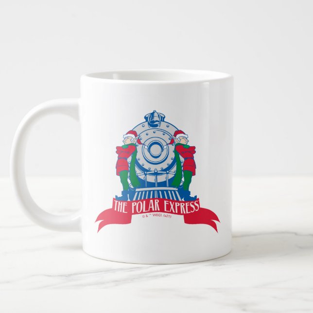 Polarna Express | Elves Permanent by Tåg Jumbo Mugg (Vänster)