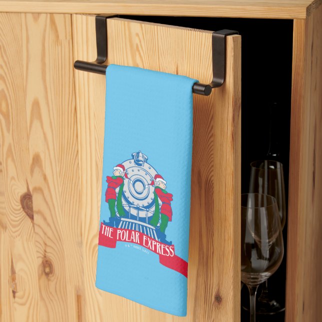 Polarna Express | Elves Permanent by Tåg Kökshandduk (Thirds Fold)