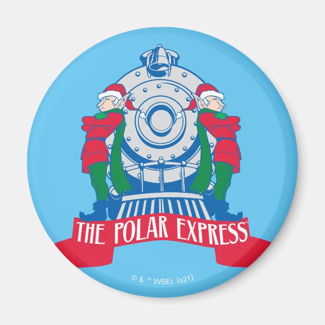 Polarna Express | Elves Permanent by Tåg Magnet (Framsidan)