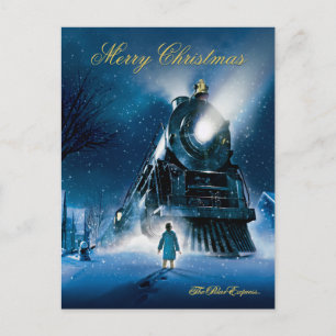 Polarna Express GOD JUL Helg Vykort