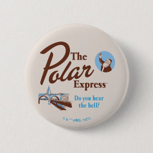 Polarna Express Retro för "hör du skåran" Knapp