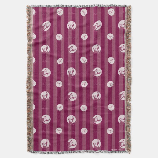 Polarna Express | Stripe Jultomten Mönster Filt (Framsidan Vertikal)