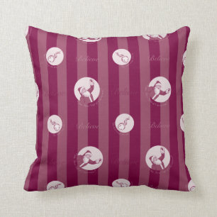 Polarna Express   Stripe Jultomten Mönster Kudde