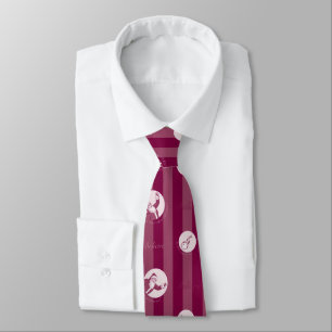 Polarna Express Stripe Jultomten Mönster Slips