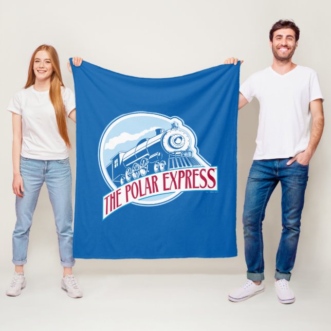 Polarna Express | Tåg Badge Fleecefilt (På plats)