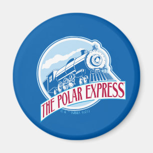 Polarna Express   Tåg Badge Magnet