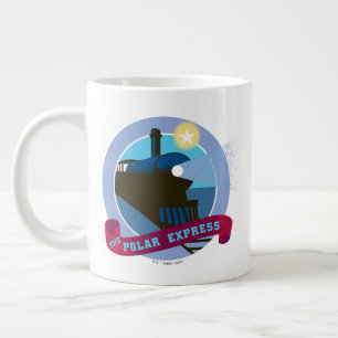 Polarna Express Vintage Tåg Badge Jumbo Mugg