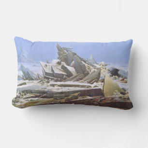 Polarna ishavet (av Caspar David Friedrich) Lumbarkudde