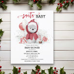 Polarna Nalle Unge budget för Santa Baby Shower<br><div class="desc">Den här designen kan vara personlig i det område som tillhandahålls genom att ändra fotot och/eller text. Du kan också anpassa den genom att klicka på Anpassa den här mallen och sedan välja klicka för att anpassa ytterligare alternativ och ta bort eller ändra färg i bakgrunden, lägga till text, ändra...</div>