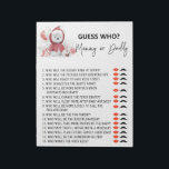 Polarna Santa Baby Bear Baby Shower Garanterar vem Anteckningsblock<br><div class="desc">Den här designen kan vara personlig i det område som tillhandahålls genom att ändra fotot och/eller text. Du kan också anpassa den genom att klicka på Anpassa den här mallen och sedan välja klicka för att anpassa ytterligare alternativ och ta bort eller ändra färg i bakgrunden, lägga till text, ändra...</div>