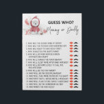 Polarna Santa Baby Bear Baby Shower Garanterar vem Anteckningsblock<br><div class="desc">Den här designen kan vara personlig i det område som tillhandahålls genom att ändra fotot och/eller text. Du kan också anpassa den genom att klicka på Anpassa den här mallen och sedan välja klicka för att anpassa ytterligare alternativ och ta bort eller ändra färg i bakgrunden, lägga till text, ändra...</div>