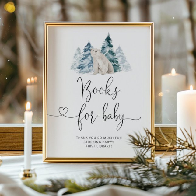 Polarnas babydusch Bokar för baby Poster (Skapare uppladdad)