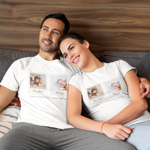 Polaroid Stil-foto - tacksamt och välsignat kvinna T Shirt
