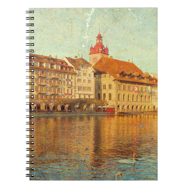 Polaroider från Lucerne Anteckningsbok (Framsidan)