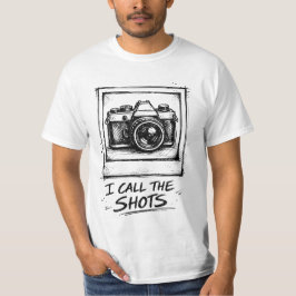 Polaroidkameraskiss Jag Bestämmer Sarkastiskt T Shirt