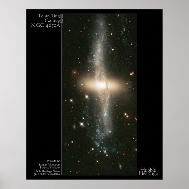 PolarRingGalaxy-NGC4650A-1999-12 Poster (Framsidan)