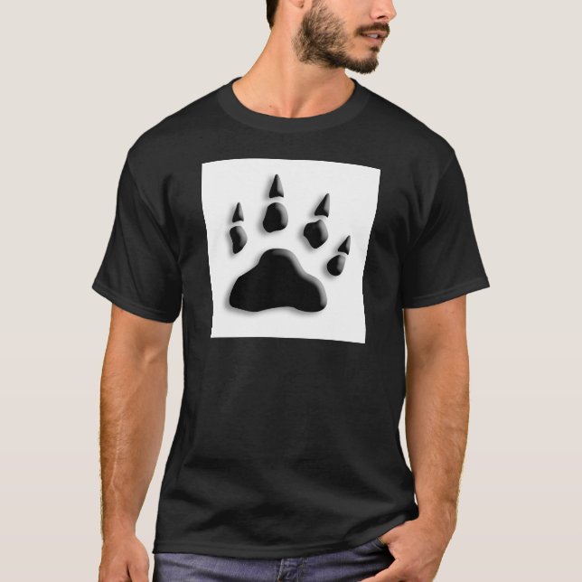 Polart björntasstryck tee (Framsida)