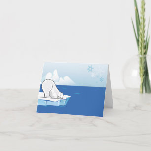 Polart leka för björn kort