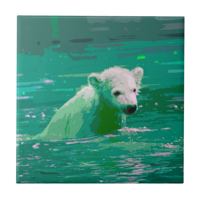 PolärtBear 2014-0901 Kakelplatta (Framsidan)