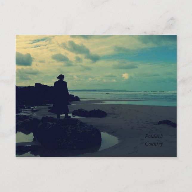Poldark Land Photo Cornwall England Vykort (Framsida)