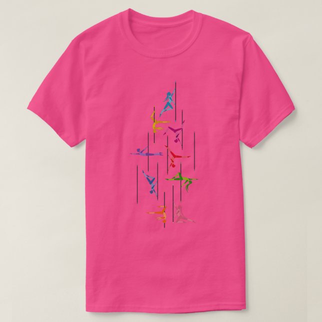Pole Dancers T Shirt (Design framsida)