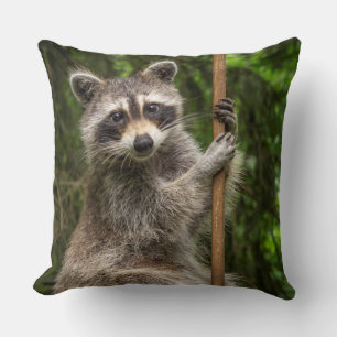 Pole Dancing Raccoon Kudde
