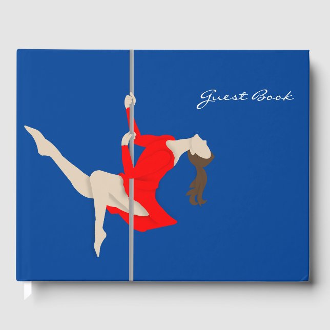 Pole Fitness Gästböcker (Framsida)