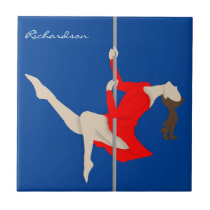 Pole Fitness Kakelplatta