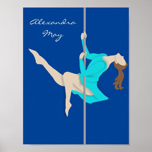 Pole Fitness Poster (Framsidan)