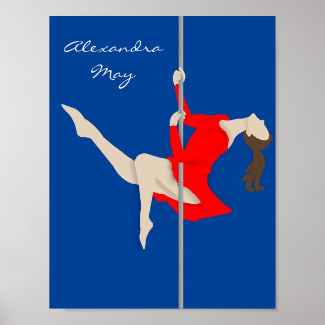 Pole Fitness Poster (Framsidan)