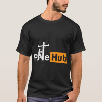 Pole Hub Lineman Line Worker Utility Pole Funny Li T Shirt