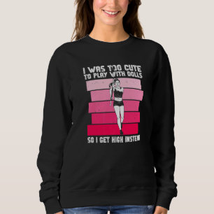 Pole Jumper Girl and Pole Vault Jump Idrottsman 1 T Shirt