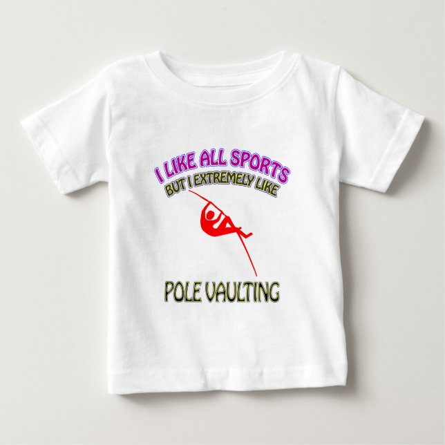 Pole som välver designer tee (Framsida)
