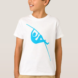 Pole som välver - himmelblått t-shirt
