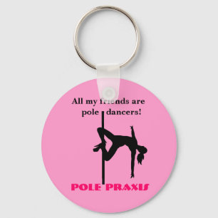 Pole vänner Keychain Nyckelring